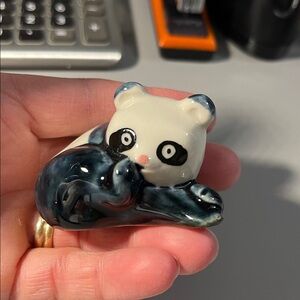 Vintage Otagiri Porcelain Panda Figurine